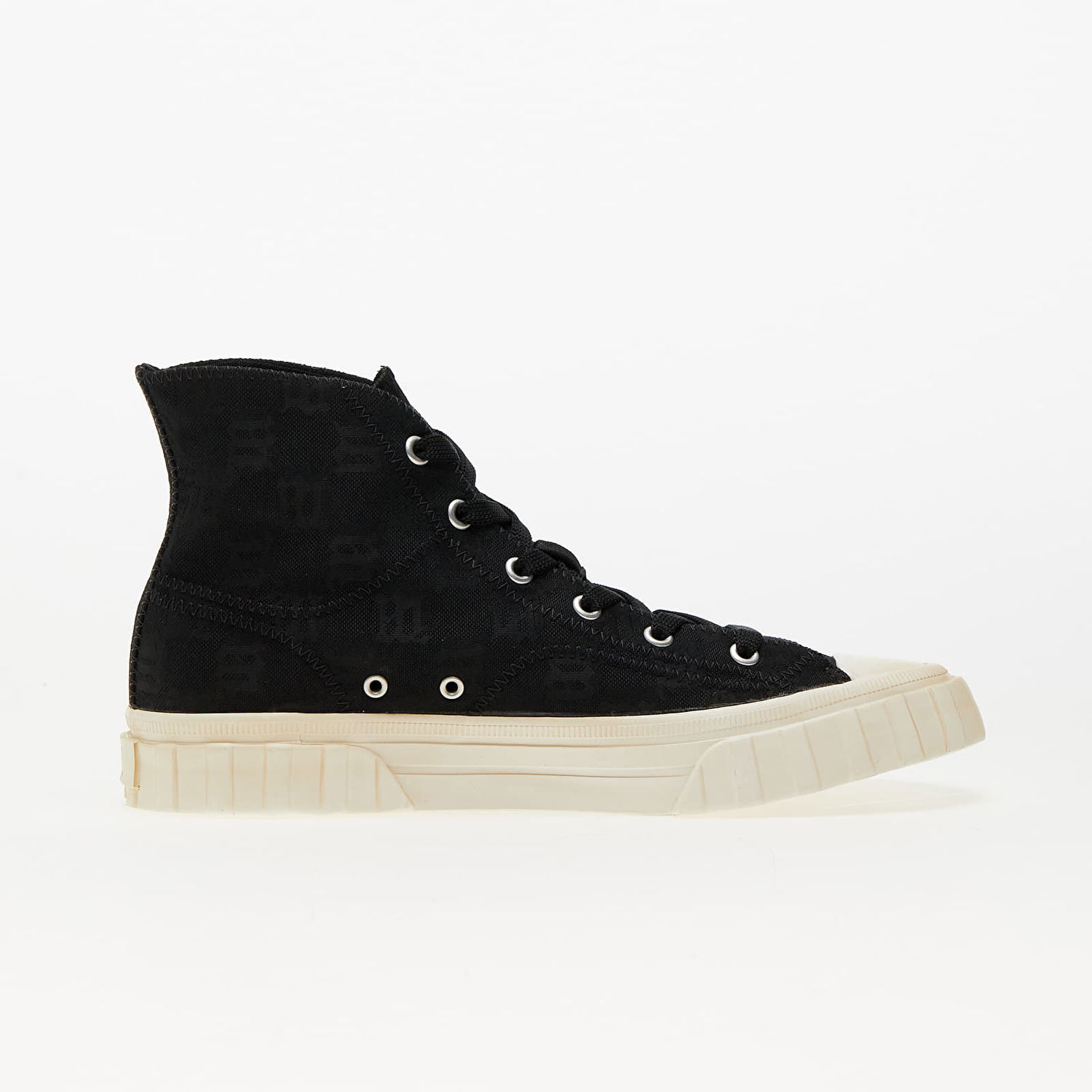 Sneakers og sko MISBHV Army Sneaker High Monogram Black Sort | 3022BW606, 1