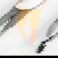 Drawstring Cargo Shorts