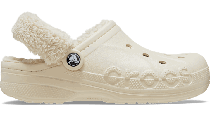 Sneakers og sko Crocs Baya Lined Fuzz-Strap Clogs Beige | 206633-11S, 0