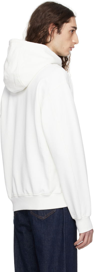 Sweatshirt Casablanca Casablanca 'Casa Way' Mountain Hoodie Hvid | MPF25-JTP-292-01, 2