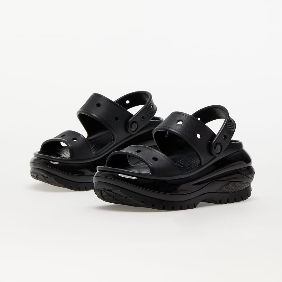 Sneakers og sko Crocs Classic Mega Crush Sandal Sort | 207989-001, 0