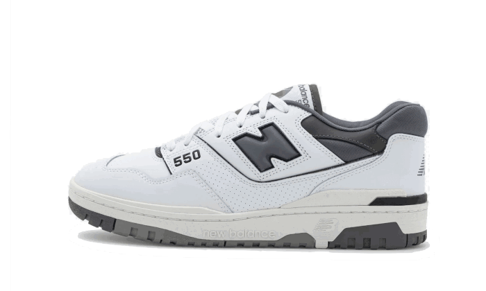 Sneakers og sko New Balance 550 White Grey 2.0 Hvid | BB550WTG, 0