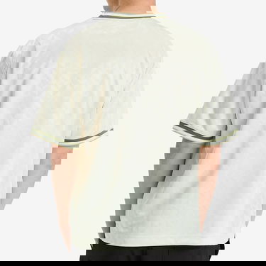 T-shirt MAISON KITSUNÉ Maison Kitsuné Jacquard Flash Fox Oversize T-Shirt Hvid | OM00118KJ7021-0170, 3
