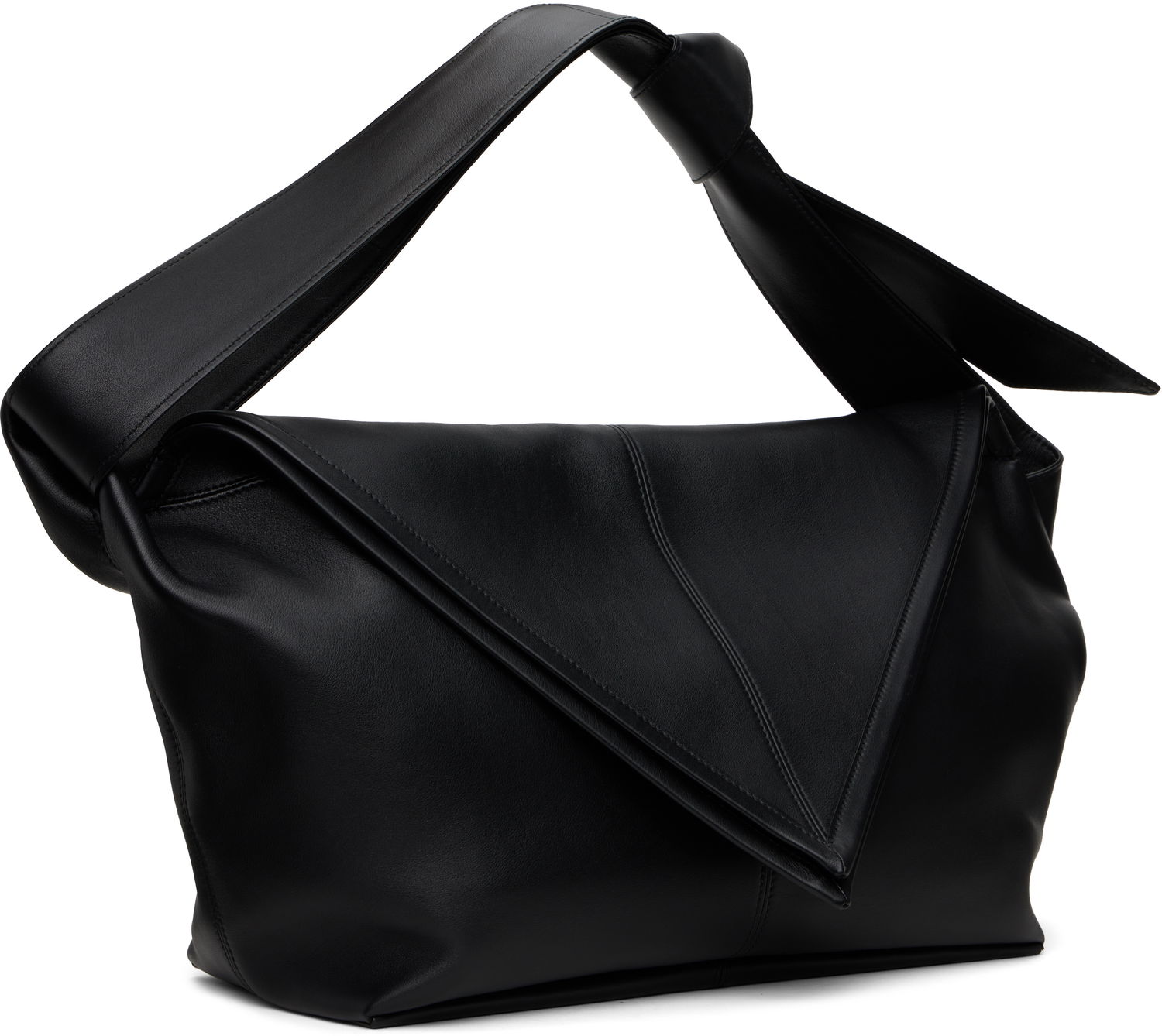 Håndtaske Bottega Veneta Bottega Veneta Sawyer Knot Hobo Bag Sort | 806471 V4O90 8803, 1