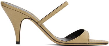 Tilbehør The Row The Row Vika Heeled Sandals Beige | F1548-E14, 0