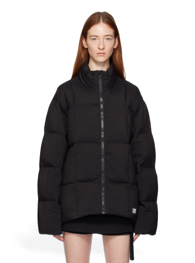 Puffer jakke Ambush Stand Collar Puffer Jacket Sort | BWED011F23FAB0011000