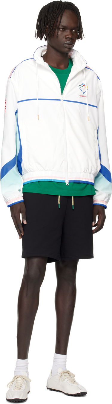 Vindjakke Casablanca Casablanca Casa Sportif Windbreaker Jacket Hvid | U-MPF25-JK-033-01, 3