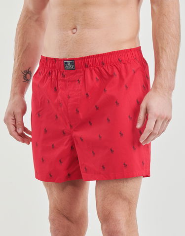 Boksere Polo by Ralph Lauren Polo Ralph Lauren OPEN BOXER 3 PACK Rød | 714830273025, 3