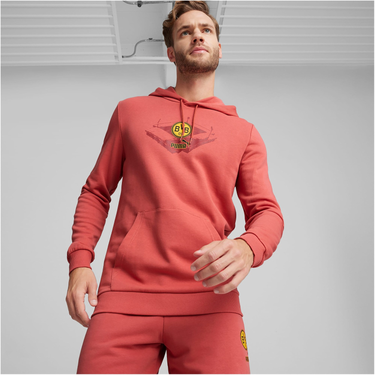 Sweatshirt Puma BVB Hoody Sweatshirt with Hood Rød | 774256-04, 1