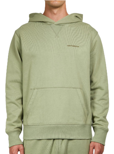 Sweatshirt New Balance Athletics Nature State Hoodie Grøn | MT23565_OLF