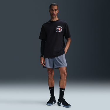 T-shirt Nike Nike Max90 Basketball T-Shirt Sort | HJ3436-010, 4