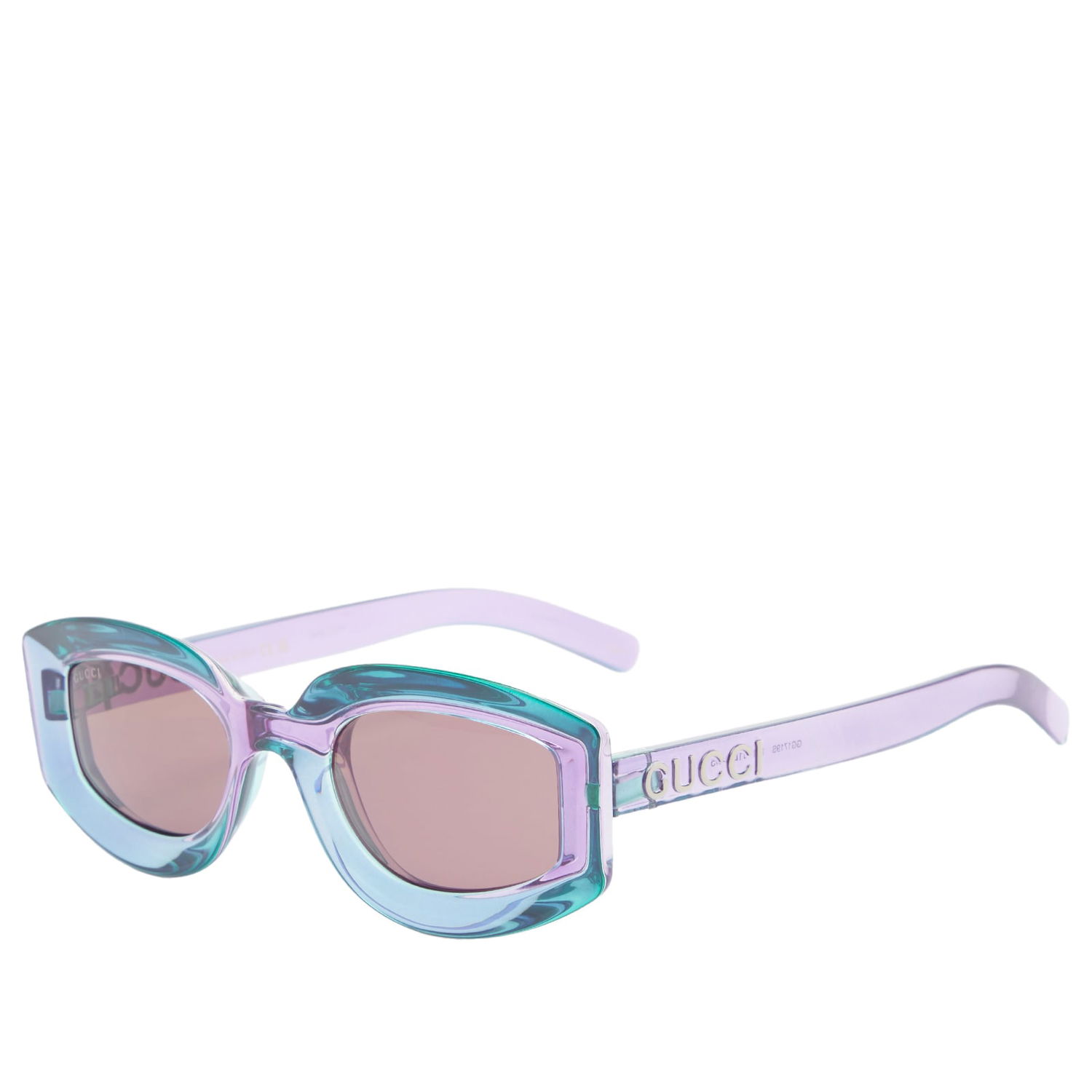 Solbriller Gucci Sunset Boulevard Sunglasses Lilla | GG1719S-003, 0