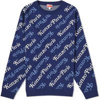 Sweater KENZO x Verdy Crew Knit Midnight Blue Mørkeblå | FE55PU4573CB-77, 1