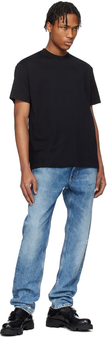 T-shirt Givenchy Black '' Print T-Shirt Sort | BM71MG3YP1001, 3