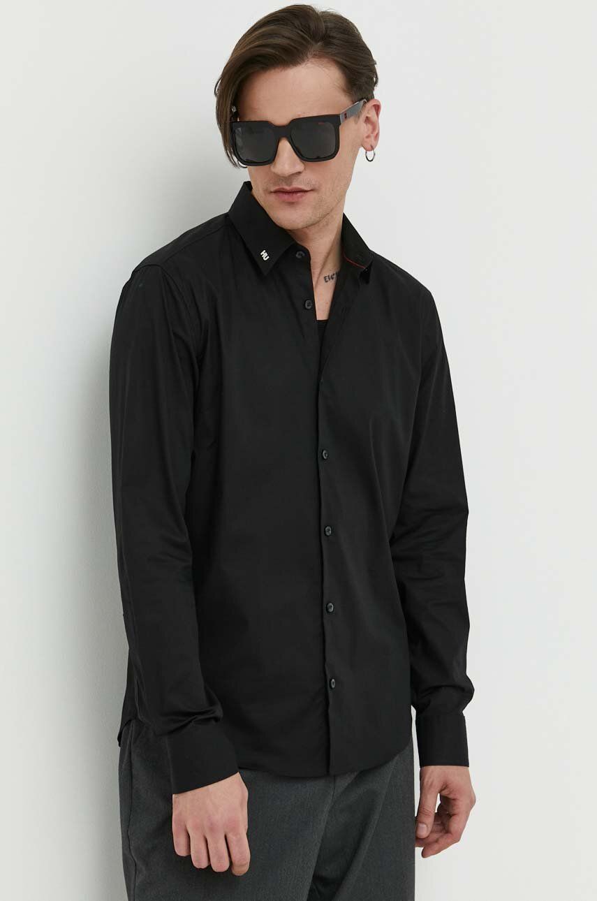 Skjorte BOSS Shirt Sort | 50490712, 0