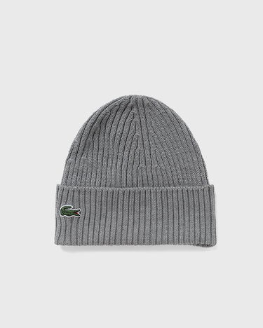 Beanie Lacoste KNITTED CAP Grå | 3666354358678, 3