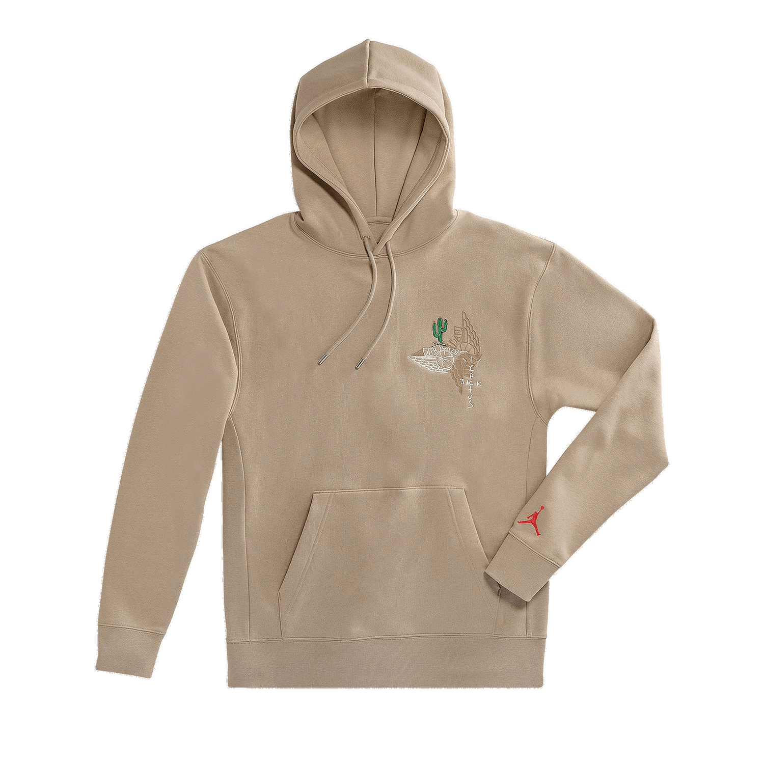 Sweatshirt Cactus Jack by Travis Scott Jordan x Pullover Hoodie Beige | CZ0162 247, 0