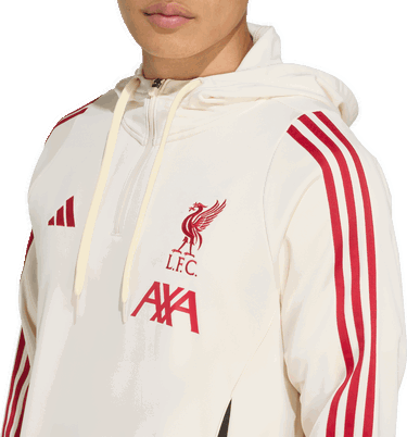 Sweatshirt adidas Originals Liverpool FC Tiro Training Hoodie Hvid | jv9018, 2
