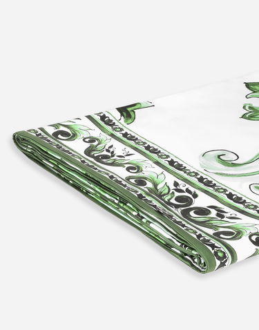 Home decor Dolce & Gabbana Dolce & Gabbana Cotton Sateen Duvet Cover Grøn | TCE049TCAKFUV011, 3