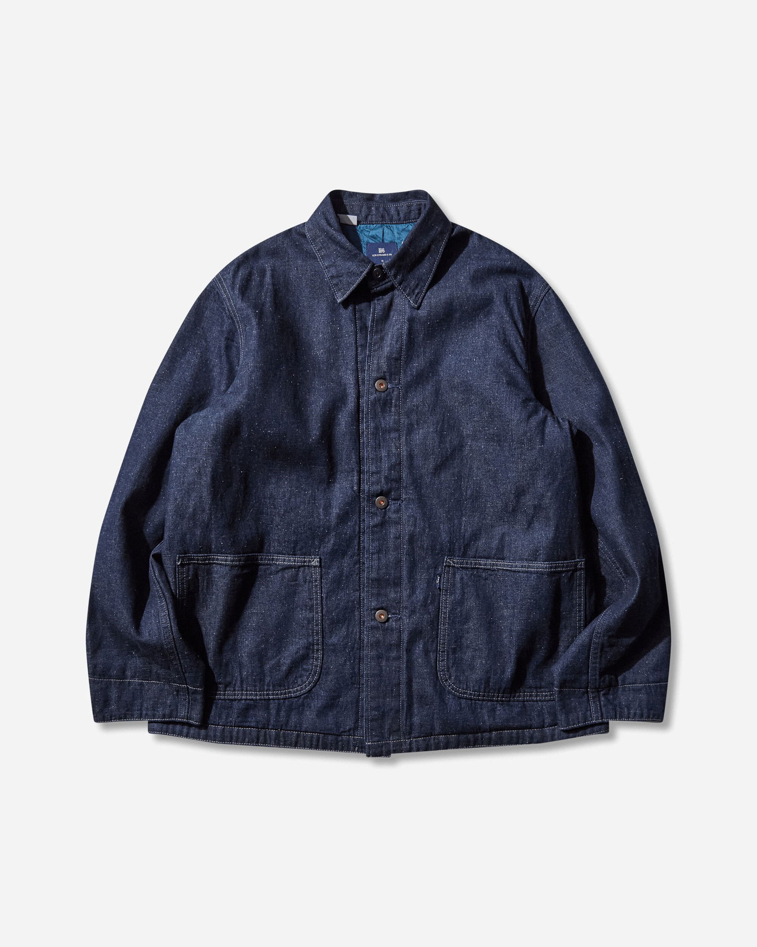 Frakker Levi's Blue Tab Naval Sack Coat Mørkeblå | 0033U 0000, 1