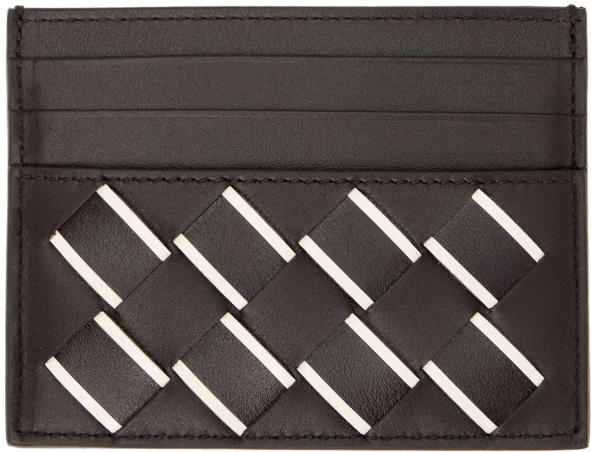 Tegnebog Bottega Veneta Intrecciato Credit Card Holder Brun | 743209V3TD2, 1