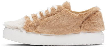 Sneakers og sko Marni Marni Kids Faux-Fur Beige | 82034, 2