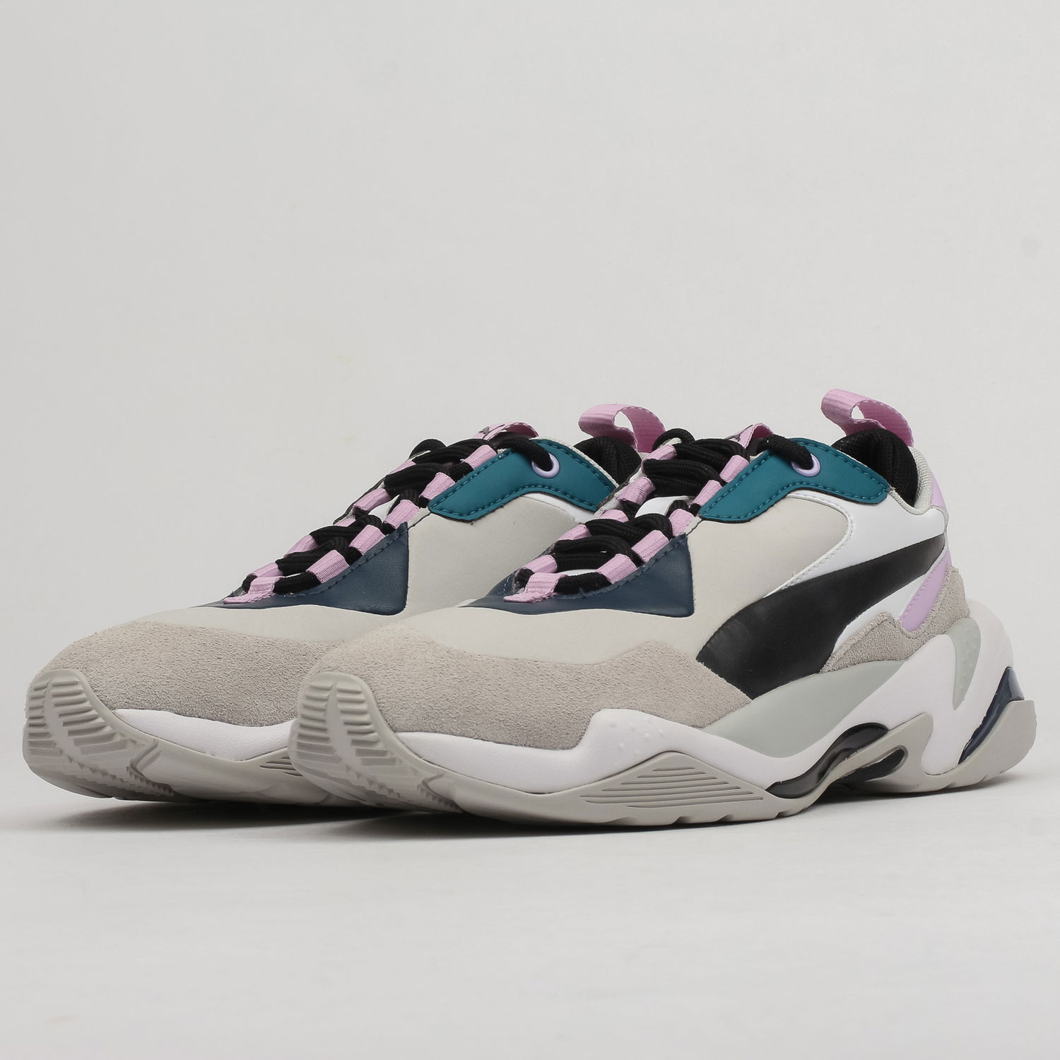 Sneakers og sko Puma Thunder Rive Droite Wn's deep lagoon - orchid bloom Hvid | 369452 01, 0