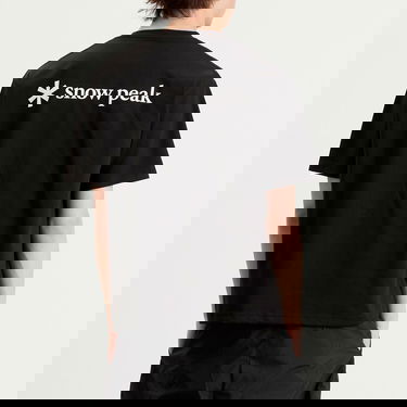 T-shirt Snow Peak Back Printed Logo T-Shirt, Size Small Sort | NSD-TS-25AU004-BLK, 3