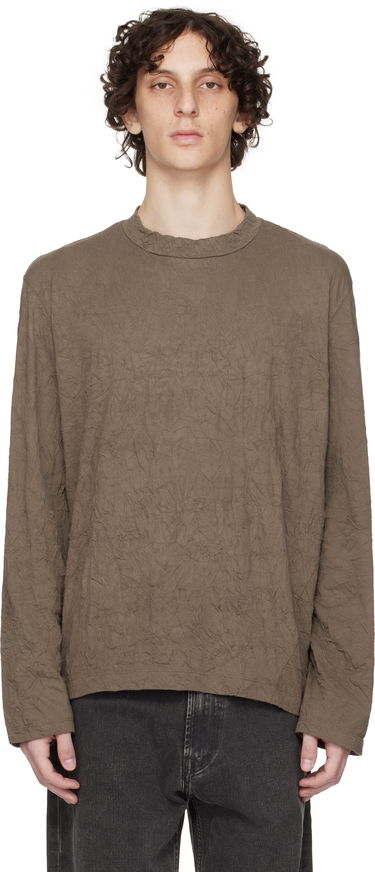 T-shirt OUR LEGACY Our Legacy Big Longsleeve T-Shirt Brun | M2256BOC, 0