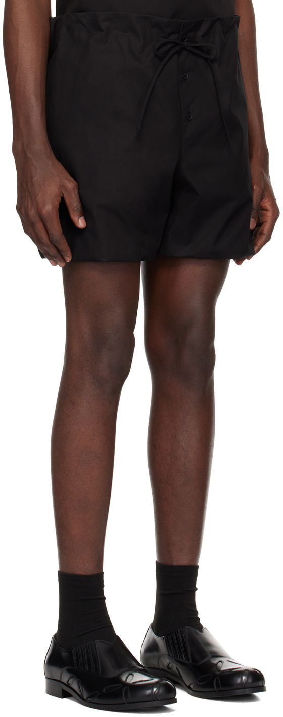 Shorts We11done We11done Puff Shorts Sort | WD-PT1-24-201-M-BK, 1