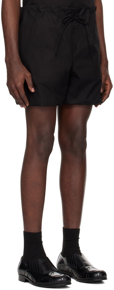 Shorts We11done We11done Puff Shorts Sort | WD-PT1-24-201-M-BK, 1
