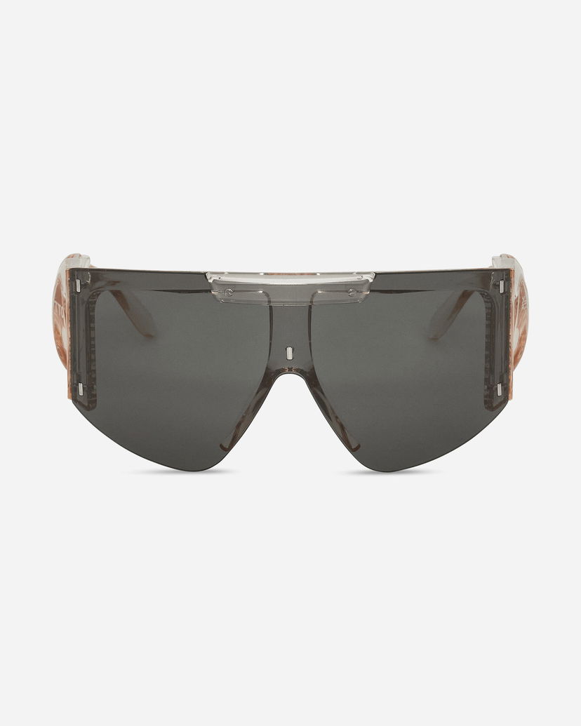 Solbriller Ottolinger Knotted Shield Sunglasses Brun | 12790022702 BLKCLR
