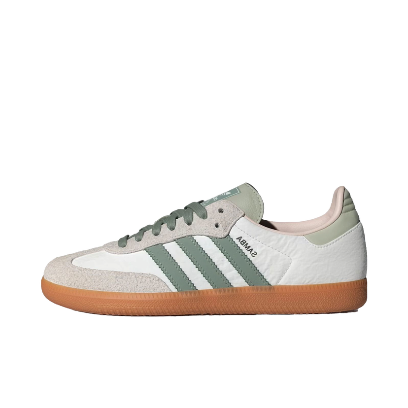 Sneakers og sko adidas Originals Samba OG Silver Green Hvid | ID0492