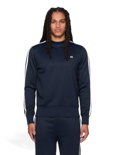 Sweatshirt AMI SSENSE x Sweatshirt Mørkeblå | SPHSW018.JE0005.4003