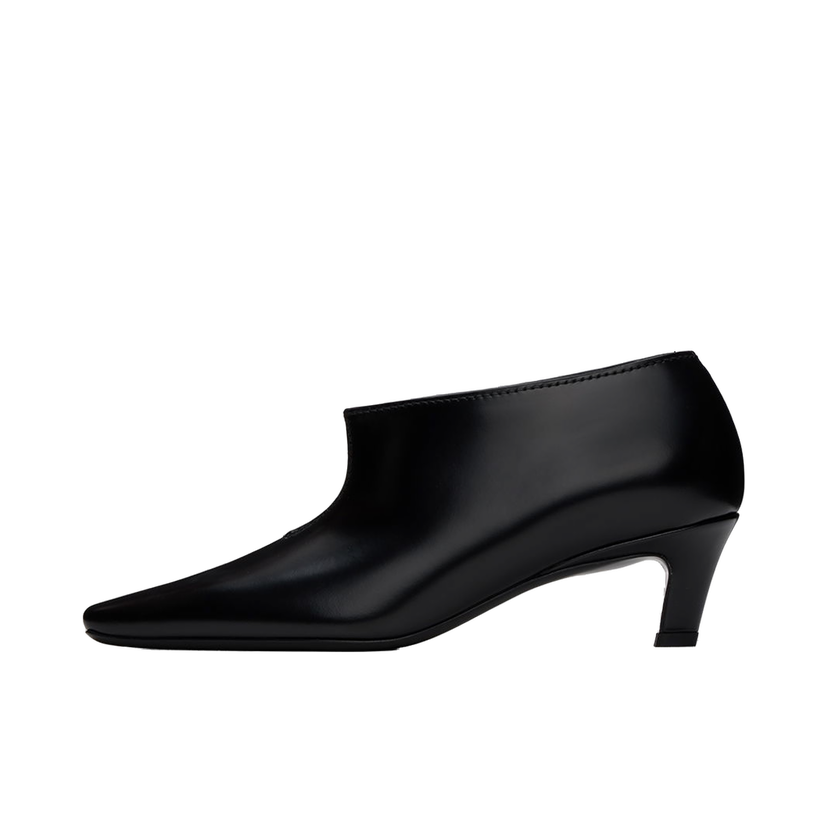 Sneakers og sko TOTEME 'The Wide Shaft' Ankle Boots Sort | 243-WAS0152-LE0068