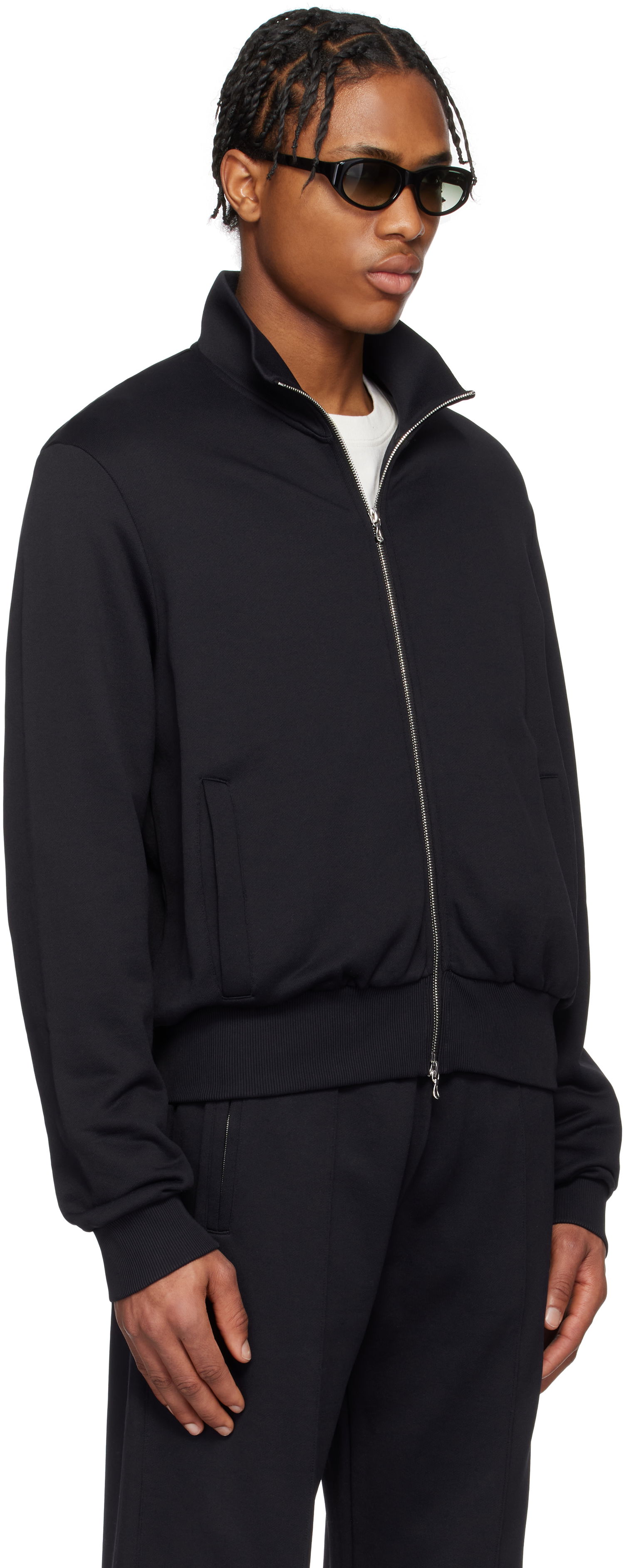 Bomberjakke OUR LEGACY Our Legacy Mob Track Jacket Sort | M2256MP, 1