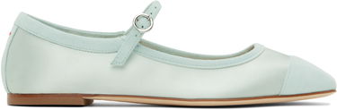 Tøj Aeyde Aeyde Uma Satin Toe-Cap Ballerina Flats Turkis | A11-FL-RKLS08FL169-SS25-1017-067, 0