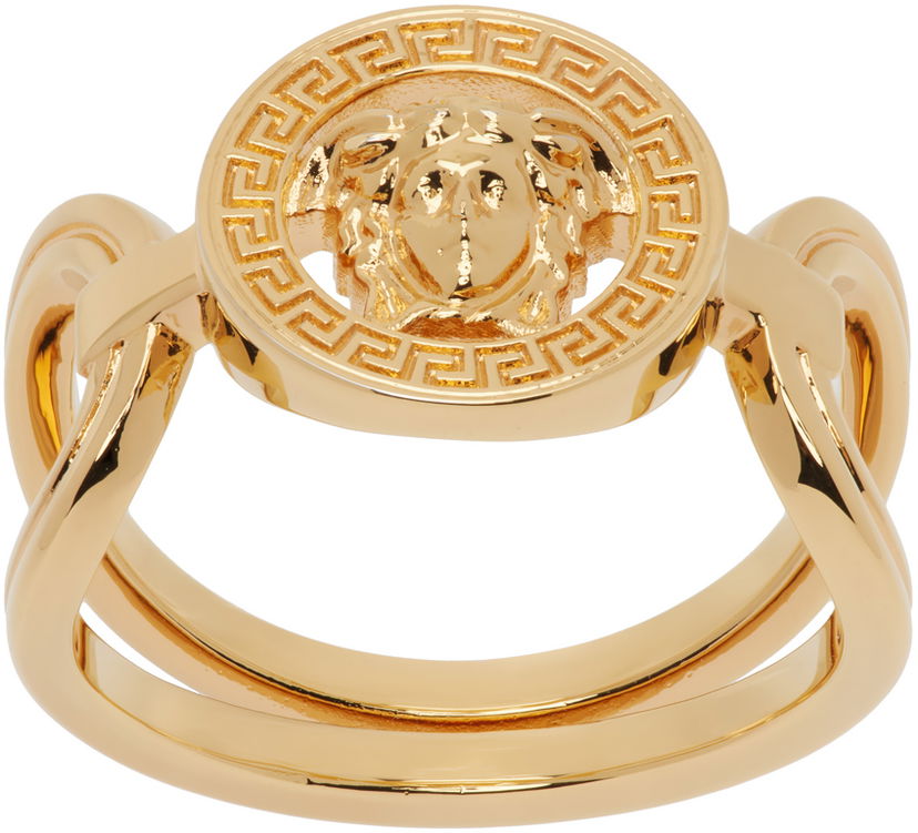 Ring Versace Gold Medusa '95 Ring Metalisk | 1014558_1A00620