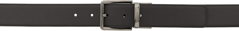 Bælter ZEGNA Reversible Leather Belt Sort | LHACR-B022UZ