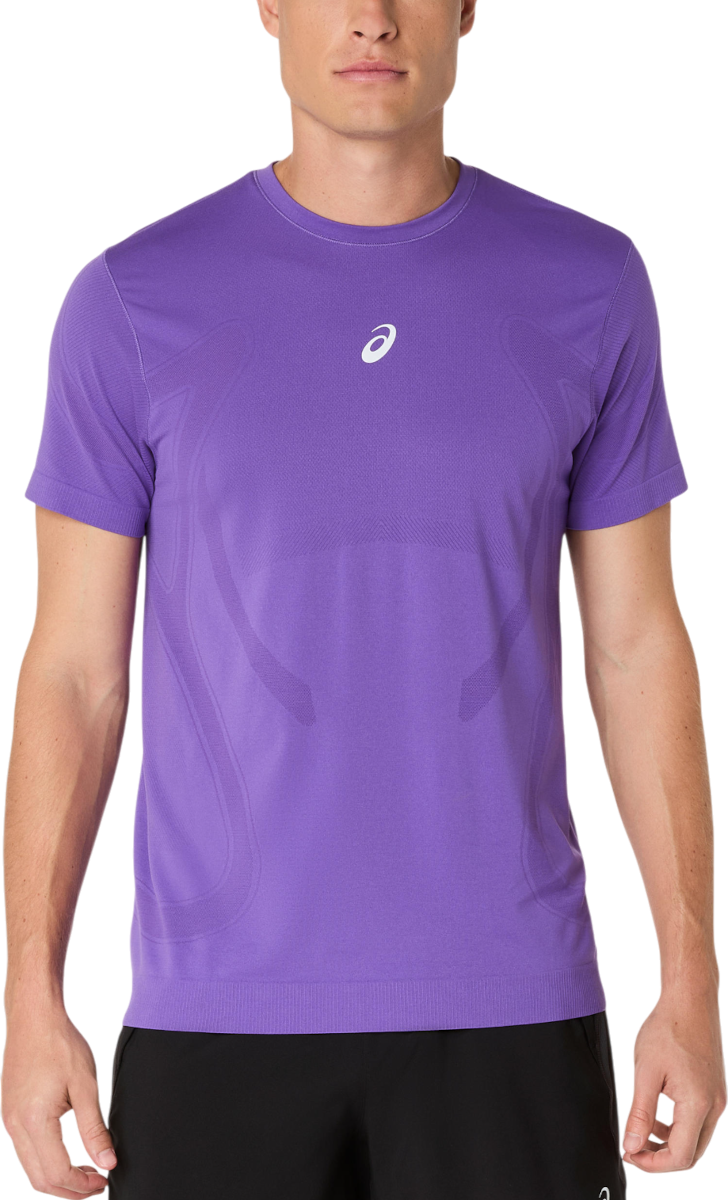 T-shirt Asics Road Seamless Short Sleeve T-Shirt Lilla | 2011d355-500