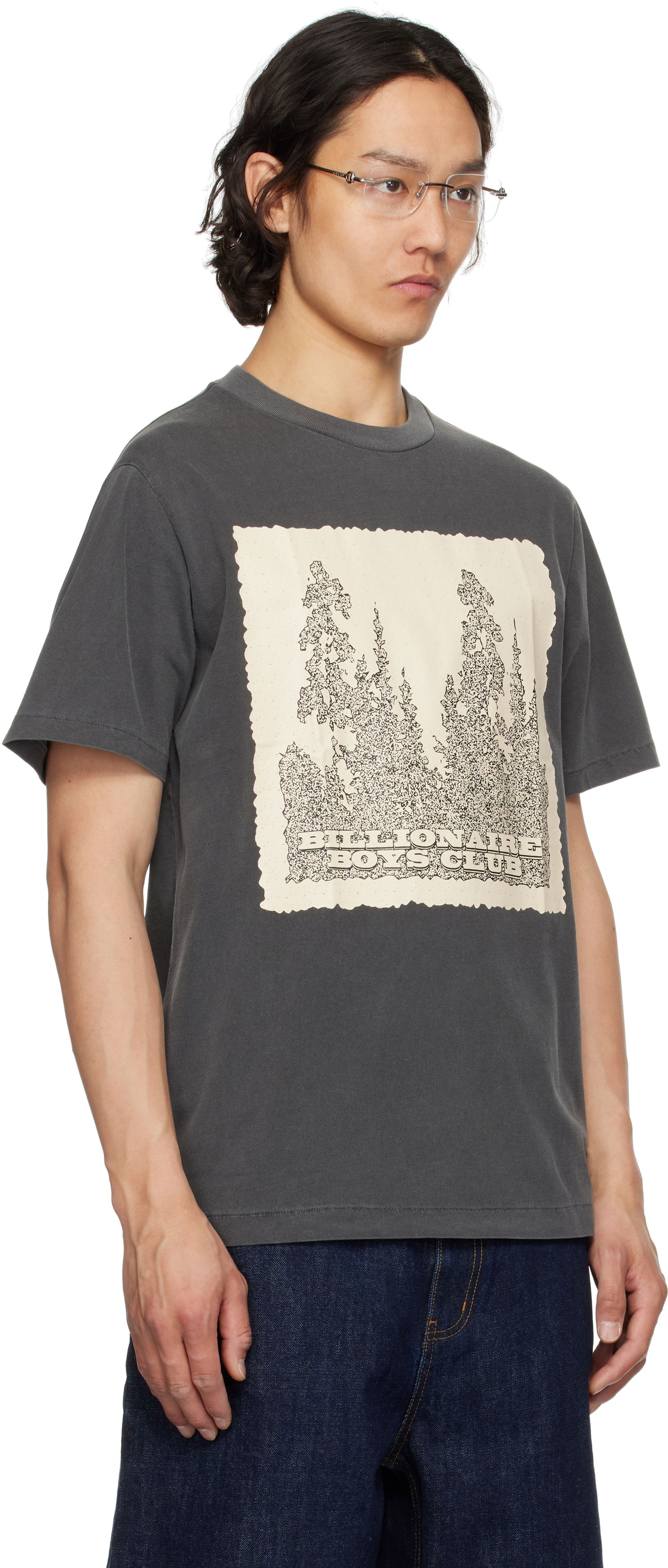 T-shirt BILLIONAIRE BOYS CLUB Billionaire Boys Club Wilderness Graphic T-Shirt Grå | B25159, 1