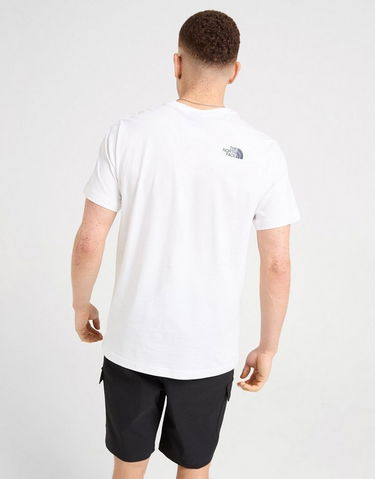 T-shirt The North Face T-Shirt Grad Box T Hvid | NF0A8EHBFN41, 4