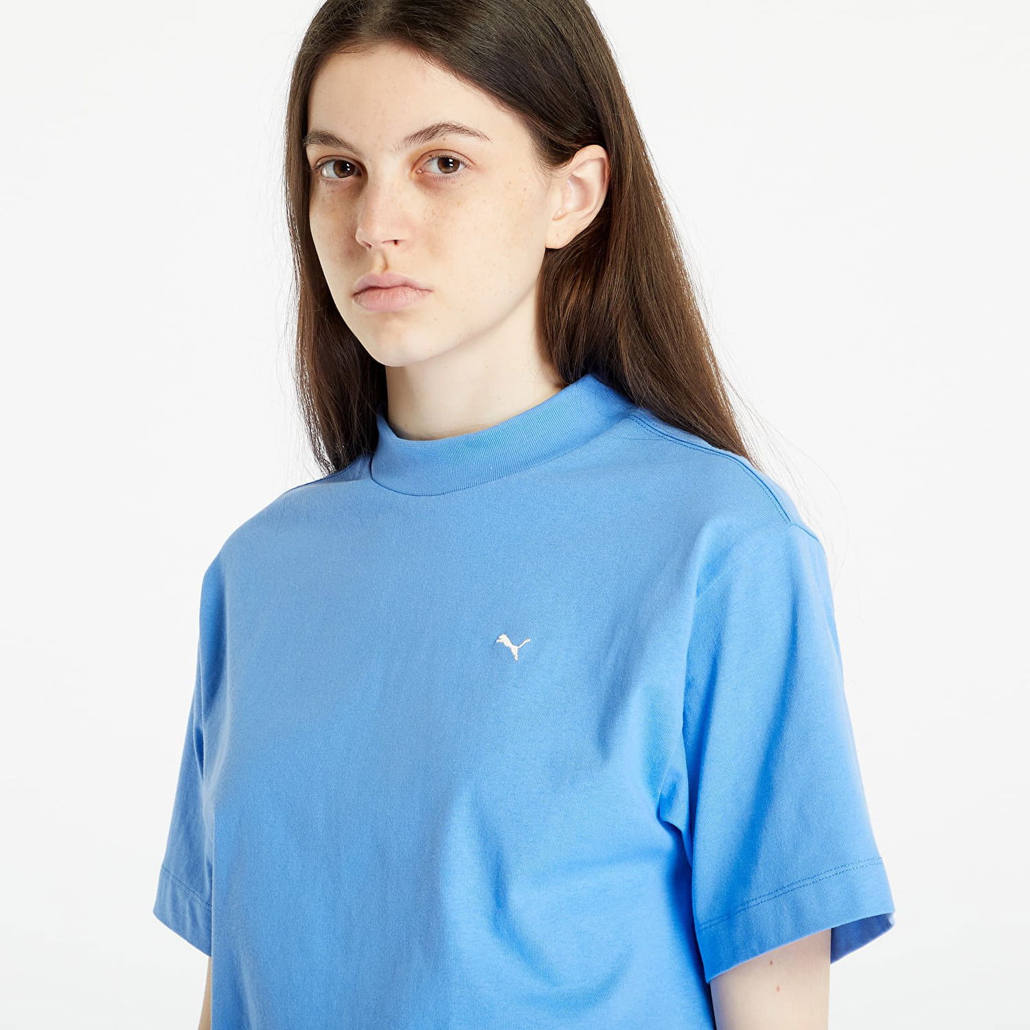 T-shirt Puma x YONA SUNPŌ Mock Neck Tee Blå | 53797745, 0
