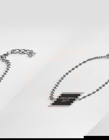 Armbånd Dolce & Gabbana Dolce & Gabbana Logo Chain Bracelet Metalisk | WBR1D1W1111G7657, 3
