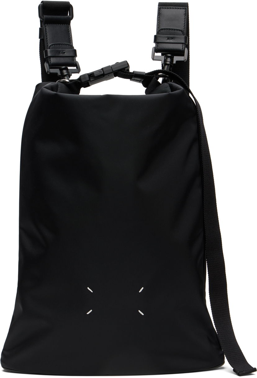Rygsæk Maison Margiela Maison Margiela High Tech Roll Up Backpack Sort | SB1WA0015 P6763