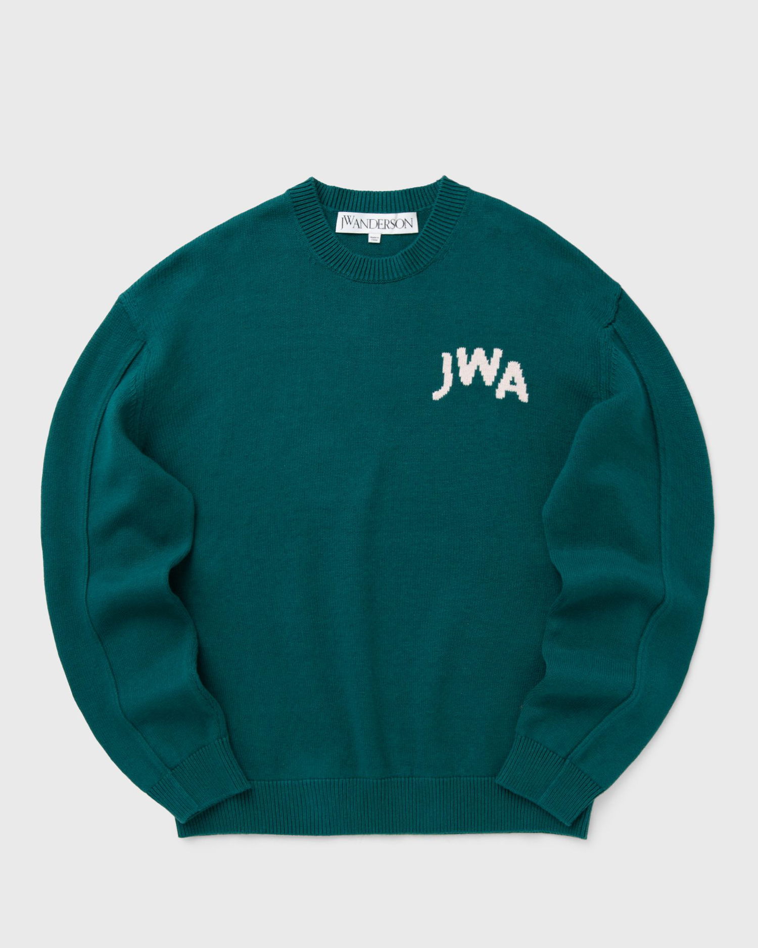 Sweater JW Anderson JW Anderson JWA Crew Neck Jumper Grøn | KW1348-YN0398-540, 0