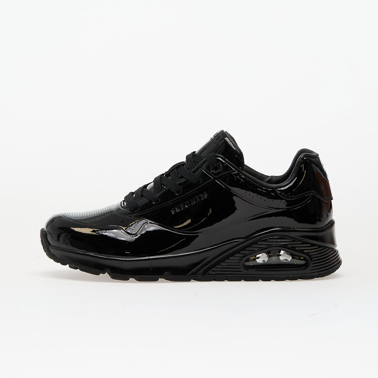Sneakers og sko Skechers Uno - Shiny One Sort | 177142-BBK, 0