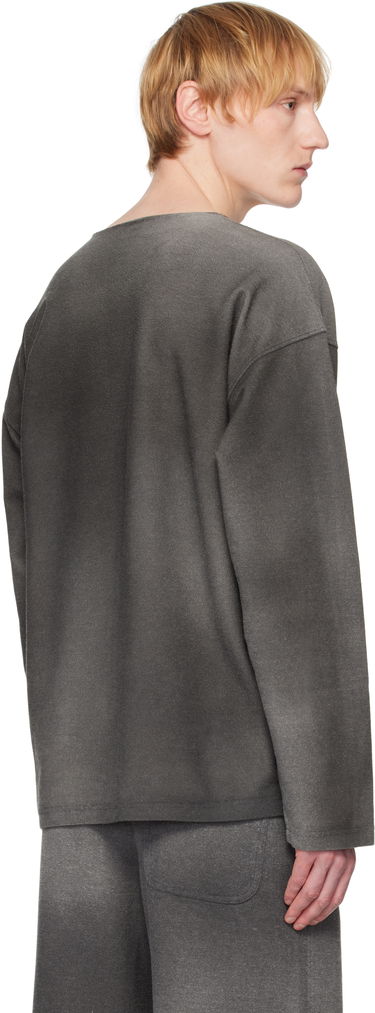 Sweater Diesel Diesel S-Ruben Distressed Sweatshirt Grå | A18216-0PLAI-9AW, 2