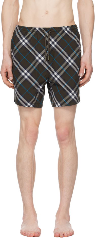Badetøj Burberry Burberry Check Swim Shorts Brun | 8108204, 0