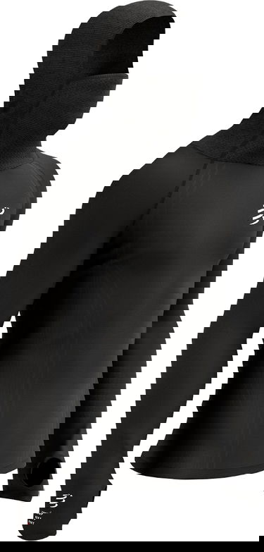 Sweatshirt Compressport 3D Thermo UltraLight Racing Hoodie Sort | au00007b-990, 0